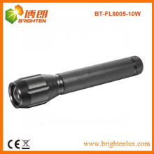 Factory Outlet Heavy Duty High Beam Long Distance 10W CREE C taille Zoom Focus flashlight reviews